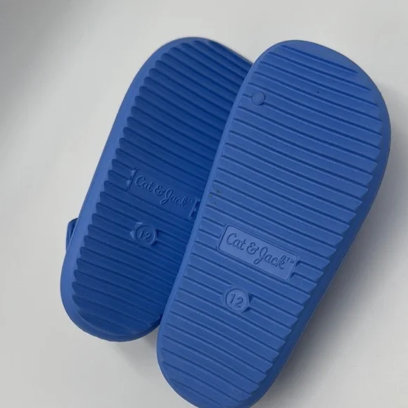 NWT Cat & Jack Kid's Blue Clogs Size 12 (Toddlers) - Picture 5 of 8